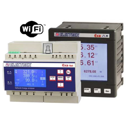Electrex Exa net D6 H and 96 H Energy Analyser Submeters