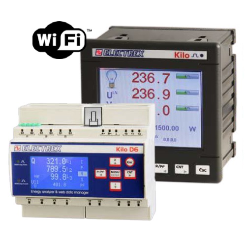 Electrex Kilo D6 and 96 Energy Analyser Submeters