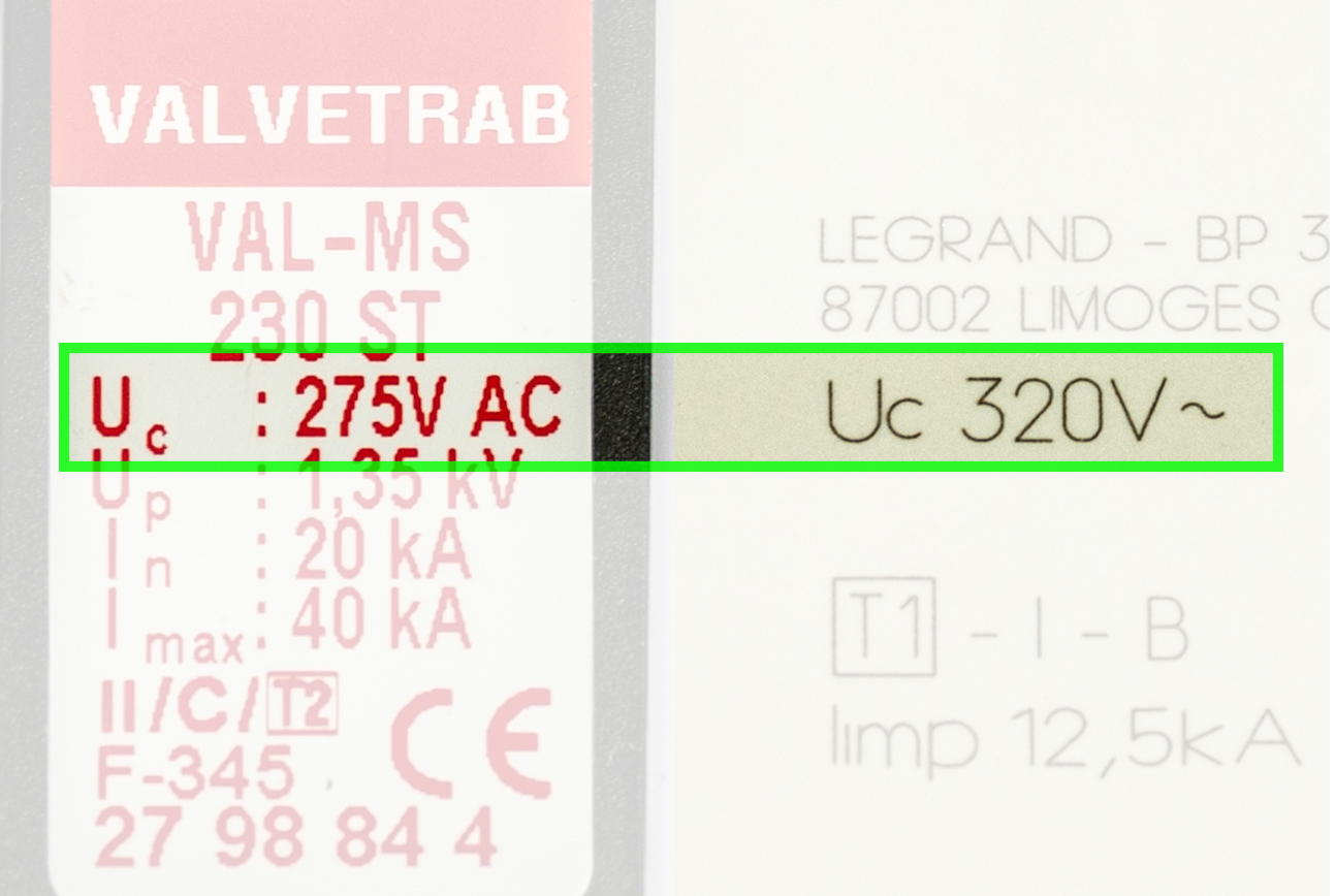 Domestic Uc Voltages