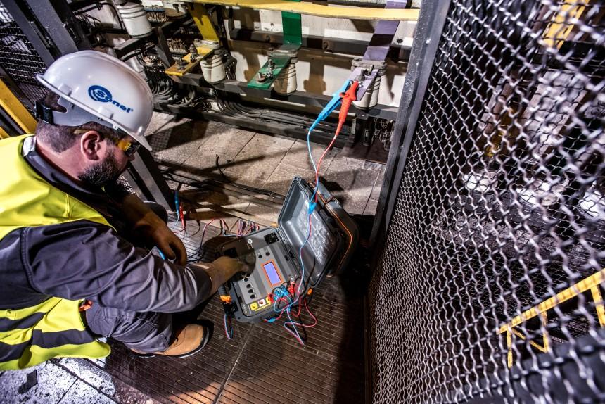 Measurement using the Sonel MZC-330S loop impedance meter